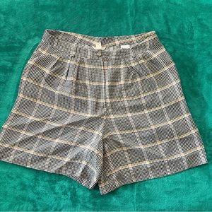 Long plaid shorts